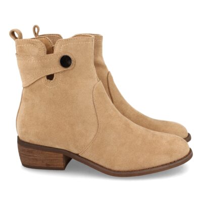 Botin de Tacón con Cremallera