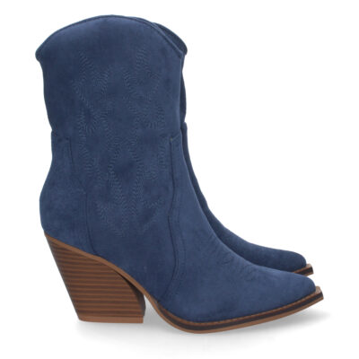 Botin de Tacon Campero con Cremallera