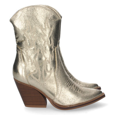 Botin de Tacon Campero con Cremallera