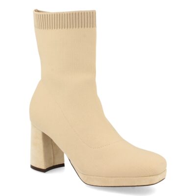 Botin de Tacon con Material Elastico - Imagen 3