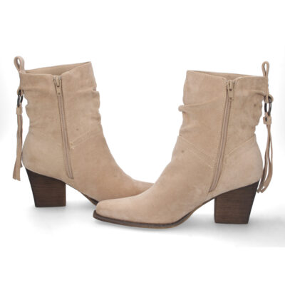 Botin de Tacon con Flecos y Cremallera - Imagen 5