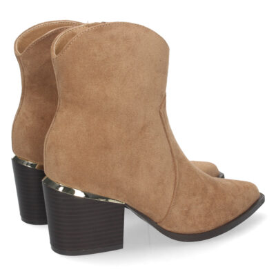 Botin de Tacon con Detalle y Cremallera - Imagen 4