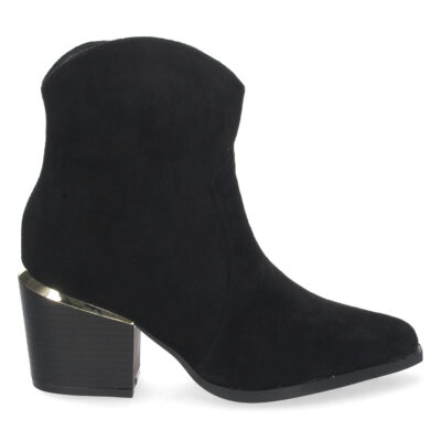 Botin de Tacon con Detalle y Cremallera - Imagen 2