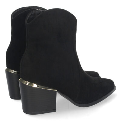 Botin de Tacon con Detalle y Cremallera - Imagen 4