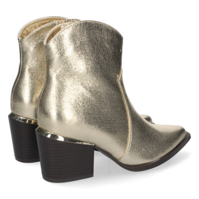 Botin de Tacon con Detalle y Cremallera - Imagen 4
