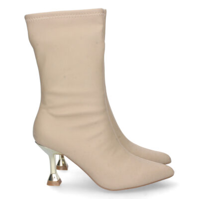 Botin de Tacon Fino con Cremallera