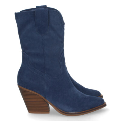 Botin de Tacon Campero con Cremallera