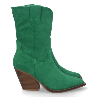 Botin de Tacon Campero con Cremallera