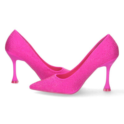 Zapato de Tacon Fino con Strass - Imagen 5