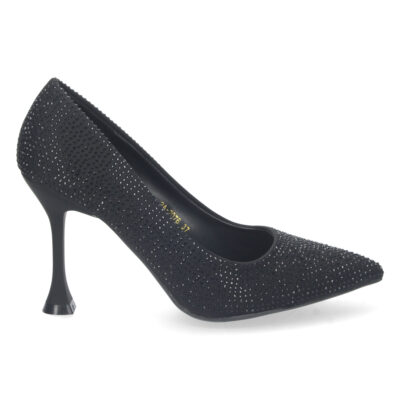 Zapato de Tacon Fino con Strass - Imagen 2
