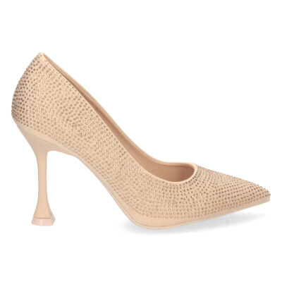 Zapato de Tacon Fino con Strass - Imagen 2