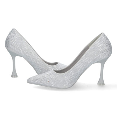 Zapato de Tacon Fino con Strass - Imagen 5