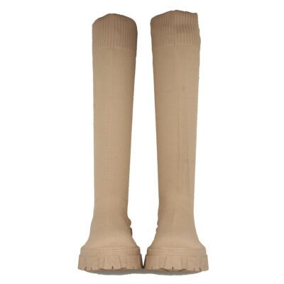 Bota de Plataforma con Material Elastico - Imagen 3