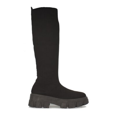 Bota de Plataforma con Material Elastico - Imagen 2