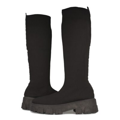 Bota de Plataforma con Material Elastico - Imagen 4