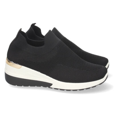 Zapatilla de Cuña con Material Elastico