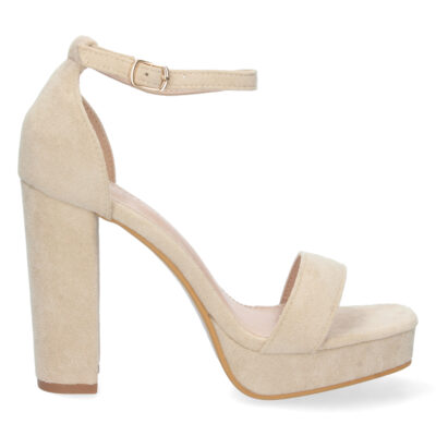 Sandalia de Tacón Ankle Strap con Hebilla - Imagen 2