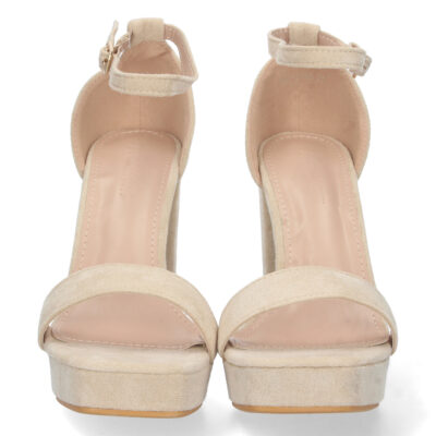 Sandalia de Tacón Ankle Strap con Hebilla - Imagen 3