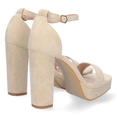 Sandalia de Tacón Ankle Strap con Hebilla - Imagen 4
