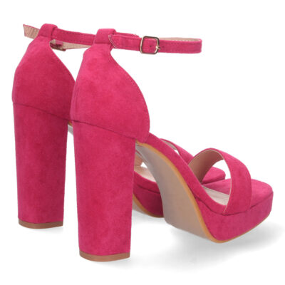 Sandalia de Tacón Ankle Strap con Hebilla - Imagen 4