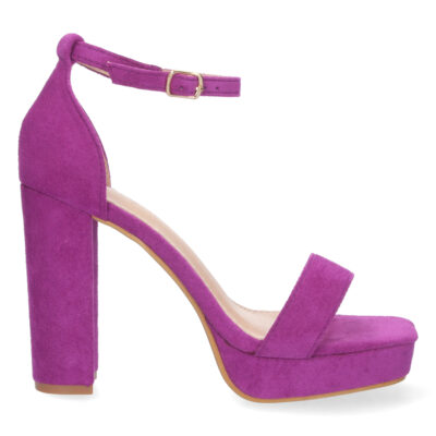 Sandalia de Tacón Ankle Strap con Hebilla - Imagen 2