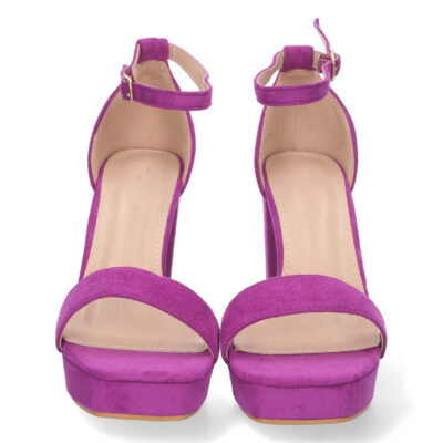 Sandalia de Tacón Ankle Strap con Hebilla - Imagen 3