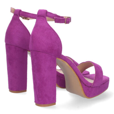 Sandalia de Tacón Ankle Strap con Hebilla - Imagen 4
