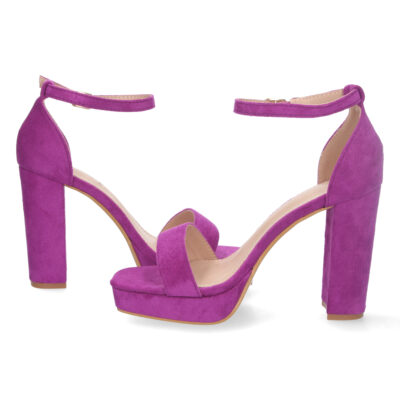 Sandalia de Tacón Ankle Strap con Hebilla - Imagen 5