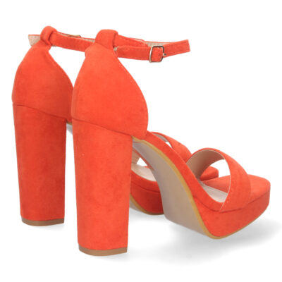 Sandalia de Tacón Ankle Strap con Hebilla - Imagen 4