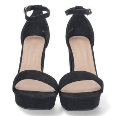 Sandalia de Tacón Ankle Strap con Hebilla - Imagen 3