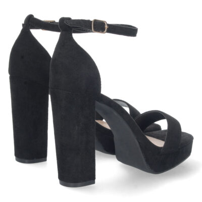 Sandalia de Tacón Ankle Strap con Hebilla - Imagen 4