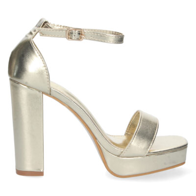 Sandalia de Tacón Ankle Strap con Hebilla - Imagen 2