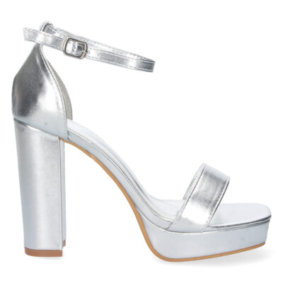 Sandalia de Tacón Ankle Strap con Hebilla - Imagen 2