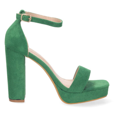 Sandalia de Tacón Ankle Strap con Hebilla - Imagen 2