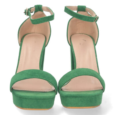 Sandalia de Tacón Ankle Strap con Hebilla - Imagen 3