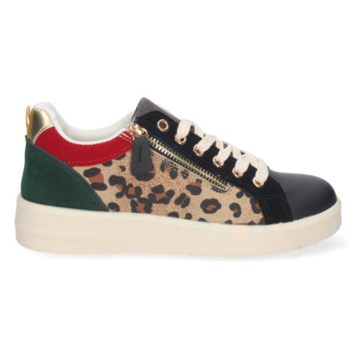 Zapatilla Plana con Estampado y Cordones - Imagen 2