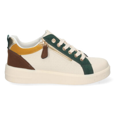 Zapatilla Plana con Estampado y Cordones - Imagen 2