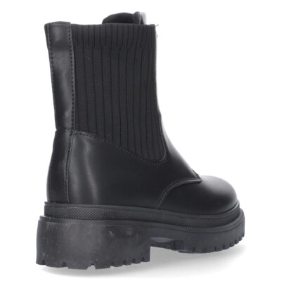 Botin comodo para mujer, material elastico en la caña y cierre de cremallera. - Imagen 4
