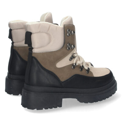 Botin Plano con Estampado y Cordones - Imagen 4