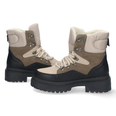 Botin Plano con Estampado y Cordones - Imagen 5
