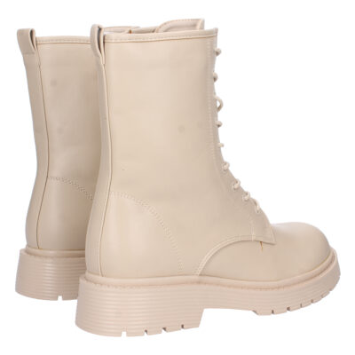 Botin militar plano con cierre de cordones - Imagen 3