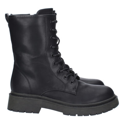 Botin militar plano con cierre de cordones - Imagen 2
