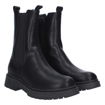 Botin militar con elástico y doble tirador