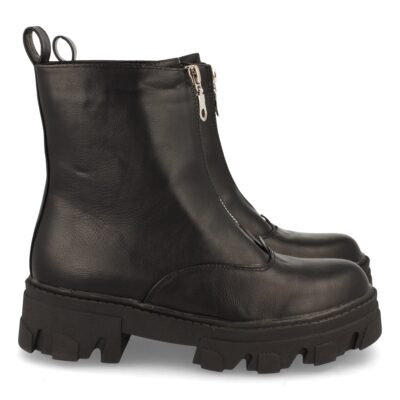 Botin de Plataforma con Cremallera