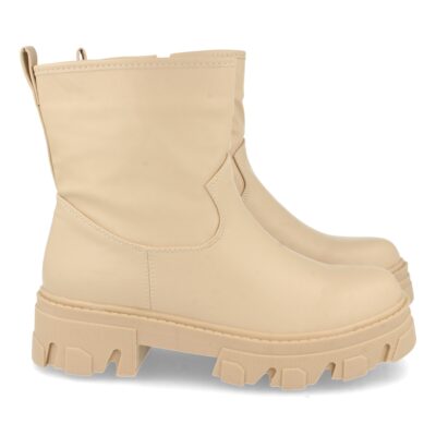 Botin de Plataforma con Cremallera