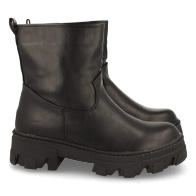 Botin de Plataforma con Cremallera