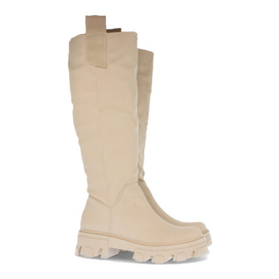 Bota de Plataforma con Cremallera