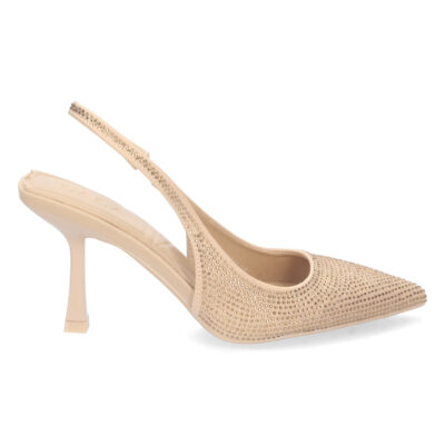 Zapato de Tacon con Talon Abierto - Imagen 2