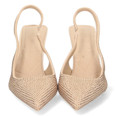 Zapato de Tacon con Talon Abierto - Imagen 5