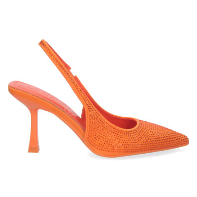 Zapato de Tacon con Talon Abierto - Imagen 2